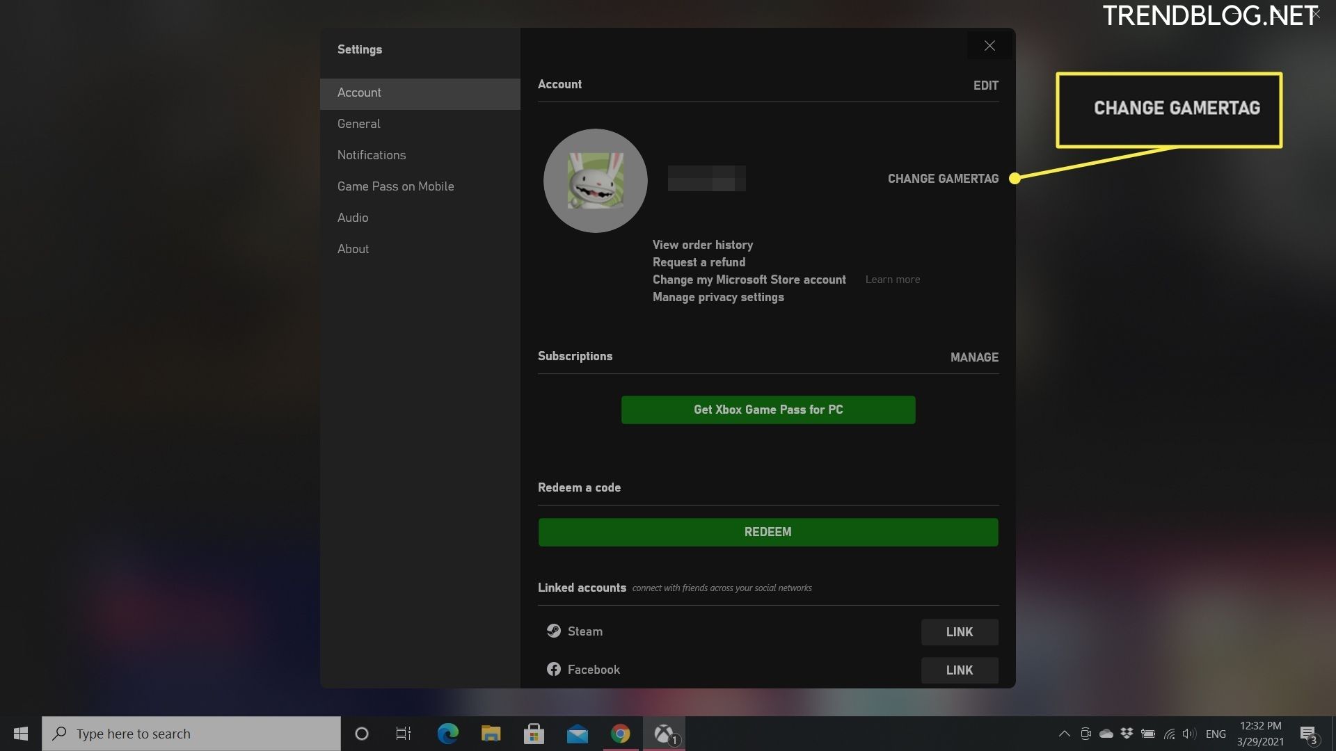 How to Change Xbox Gamertag