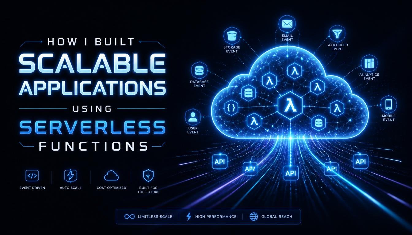 How I Built Scalable Applications Using Serverless Functions