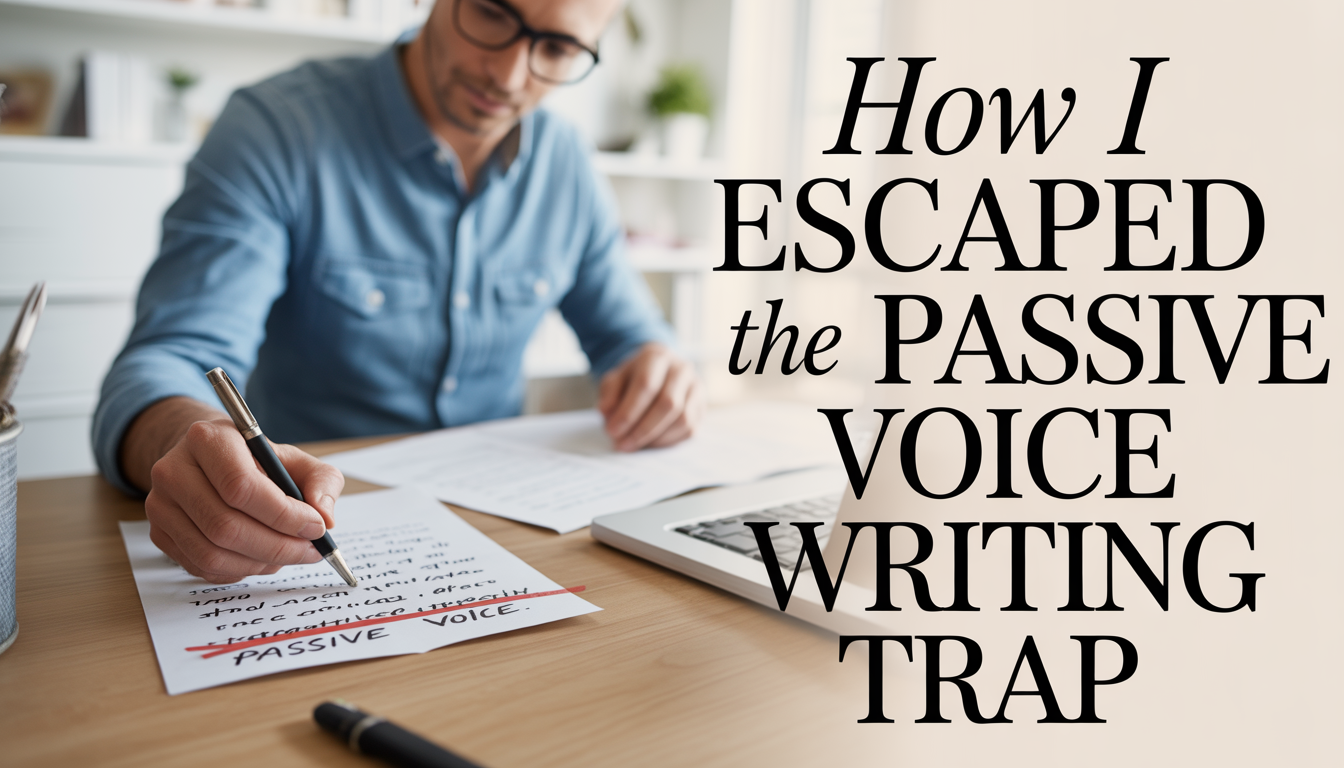 How I Escaped The Passive Voice Writing Trap